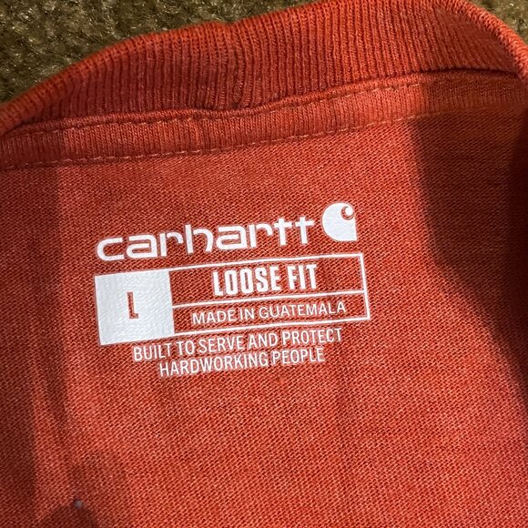 Carhartt men's long-sleeved loose fit t-shirt - NWOT - Picture 3 of 3